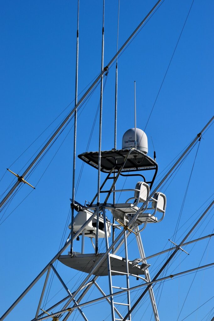 charter boat, flying bridge, equipment, high up, steer, view, fishing, boats, ocean, boating, marine, leisure, water, recreation, nautical, charters, sport, transportation, game fishing, rigs, sport fishing, cruising, rigging, maritime, sea, hobby, tower, florida, harbor, nature, blue gaming, blue game, blue games